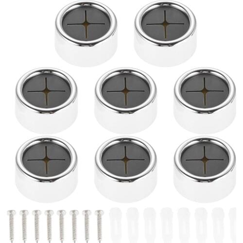 6/8Pcs Premium Cross Kitchen Towel Hook Towel Hook Self Adhesive Chrome Finish Strong Hold Easy Removal