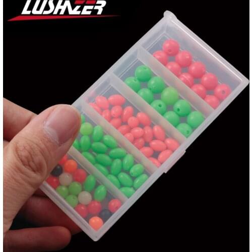 80pcs/lot beans fishing 6mm 8mm carp bass fly swinger sea fishing pesca carpa accesorios nightlight fish fishing tackle