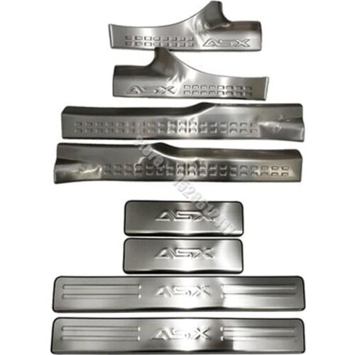 Car-styling for Mitsubishi ASX 2013 ~ 2019 stainless steel Scuff Plate/Door Sill Door Sill scuff plate door sill