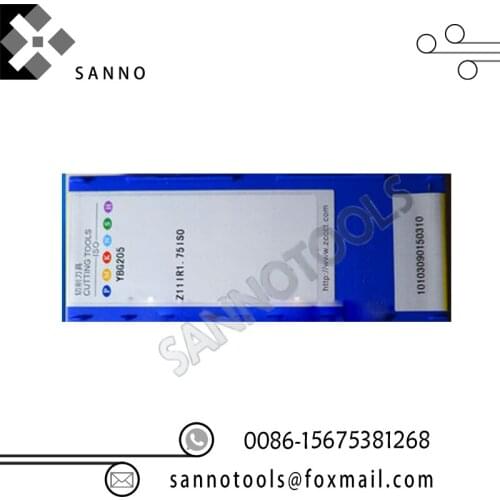 Free shipping! High quality 10pcs/lots threading blade tools YBG205 Z11IR1.25ISO cnc carbide threading inserts