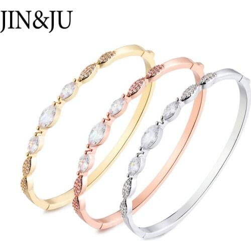 JIN&JU Bracelet For Women Bijoux Femme Pulseras Mujer парные браслеты на Pуку Armbanden Voor Vrouwen Friend браслет бижутерия