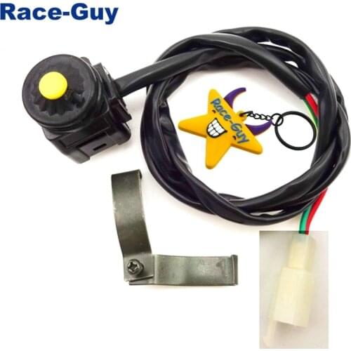 Electric Start Button Open Start Handle Switch For Chinese Pit Pro Trail Dirt Bike Motocross Motorcycle ATV Quad 4 Wheeler