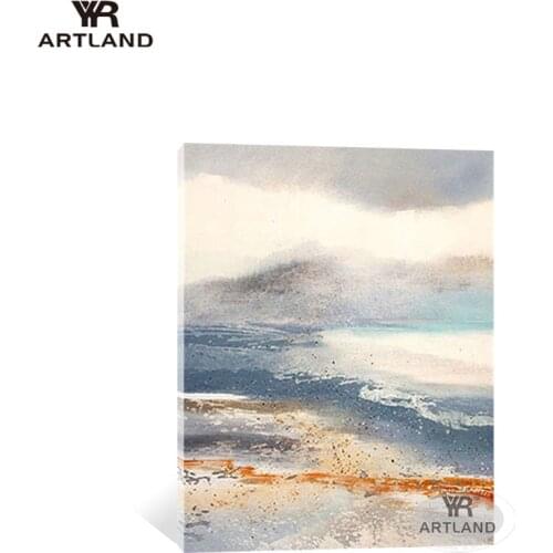 Cuadros para el hogar beautiful sky landscape for home wall decoration Hand drawn oil painting on canvas art poster for entrance