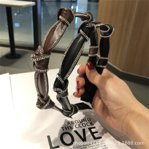 Colorful Fabric Folds Hairbands For Women Scissors Headband Headbands Korea Hair Accessories Hair Band Hair Bows Crown