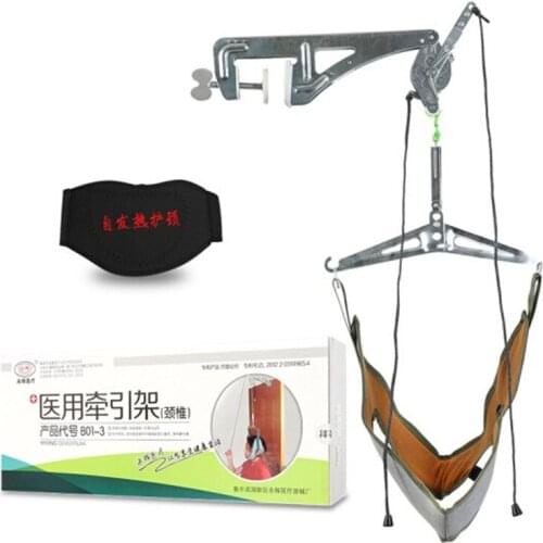 Hook Type Medical Cervical Traction Neck Massager Therapy Device Spine Stretcher Posture Corrector Body Relaxation