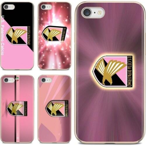 Palermo-FC-Soccer-Football-logo-Pink For Xiaomi poco X3 nfc F2 Pro M3 Mi 5X 6X Max Mix 1 2 2S 3 Mi5 Mi6 Mi3 Mi4 Soft Shell Cover