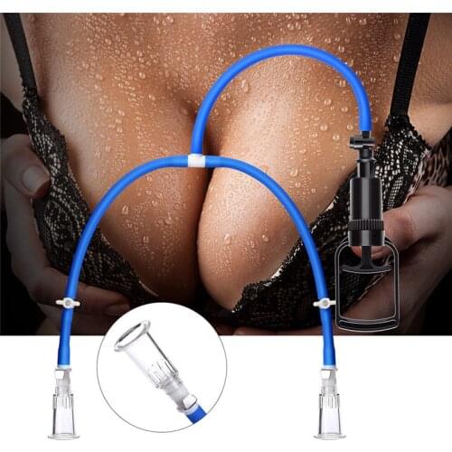 Finger Grip Pump With QR Valve Acrylic Nipple Cylinders Vacuum Sucking Clitoris Pumps Flirted No Vibrator Plugs Sex Toy Bullet