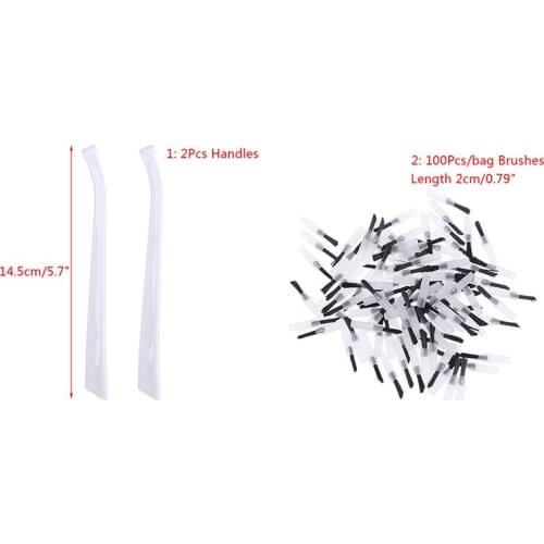 Disposable Dental Composite Brush Tips/Brush Handles For Dental Clinic Supplies HOT SALE