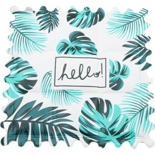 PVC Summer Cooling Mat Cartoon Ice Cushion Home Office Multi Purpose Sofa Table Pad Waterproof Breathable Indoor Decoration Mats
