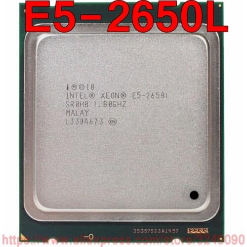 Intel Xeon CPU E5-2650L SR0H0 C1 1.80GHz 8-Core 20M 70W LGA2011 E5 2650L processor free shipping speedy ship out