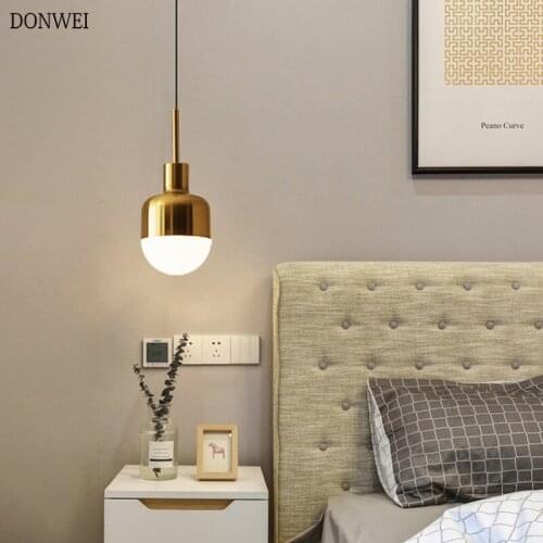 Luxury E27 LED Pendant Lights Modern Iron Pendant Lamp light For Cafe Restaurant Bedroom Hang lamp Dining room Background light