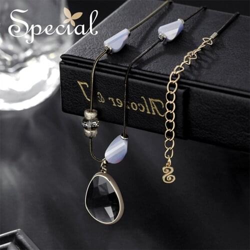 SPECIAL Necklace Clavicle Chain Long Necklace Light Luxury Niche Retro Skin Women Love Yoyo 2021 New TrendS2158N