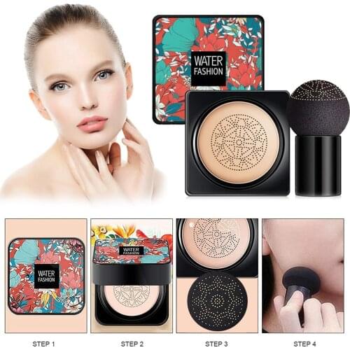 Mushroom Head CC Cream Concealer Moisturizing Make-Up BB Cream Light Concealer Missha Foundation Catkin Fond De Teint Holika