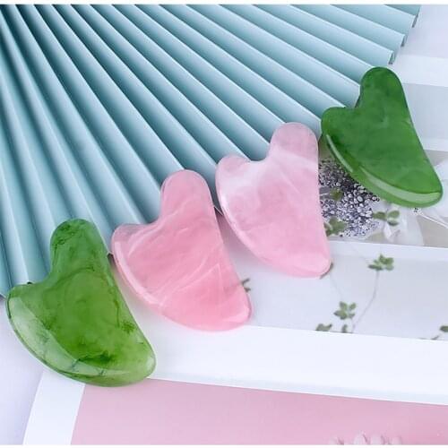 1pc Face Spa Massage Neck Roller Gua Sha Scraper Board Face Lift Up Wrinkle Remover Face Roller Scraper Tools
