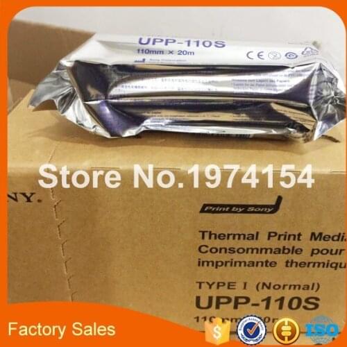 100X Rolls ultrasound UPP 110S, 110mm*20m B-recorder UPP-110S
