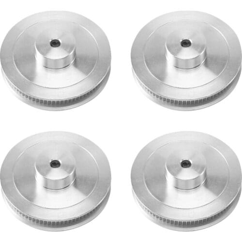 4PCS 80 Teeth 2GT Synchronous Pulley Bore 5mm for Width 6mm 2MGT Timing Belt GT2 Pulley Belt 80Teeth 80T Promotion