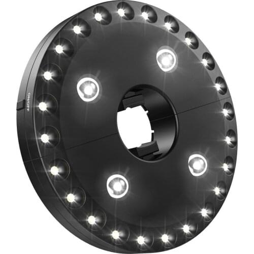 White Patio Umbrella Light Pole Light for Patio Umbrellas Camping Tents with 3 Brightness Mode