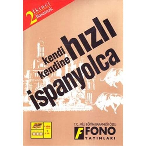 Fast Spanish 2. Step Set-Boxed Kübra Rugged Fono Publications (TURKISH)