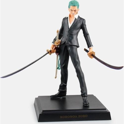 New Arrival 1pcs 23CM pvc Japanese anime figure one piece Roronoa Zoro action figure collectible model toys brinquedos