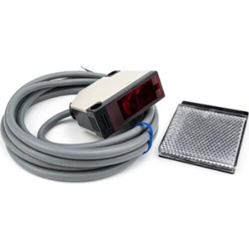 Regressive diffuse reflection photoelectric switch sensor FQL-504MNO Mirror reflection photoelectric switch inductor NPN