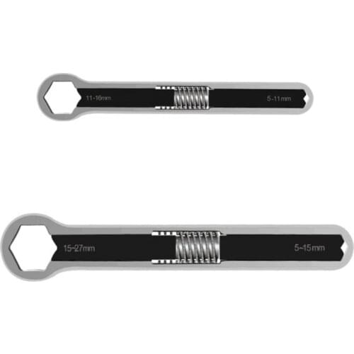 Multifunction Adjustable Wrench Double Head Spanner Universal Repair Hand Tools for Bicycle Car