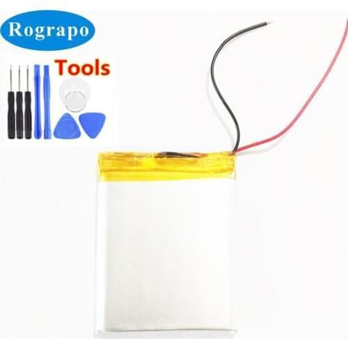New 3.7V 1200mAh 503456 503356 503455 Battery For DIY Smart Home GPS MP3 MP4 Speaker PAD E-book Bluetooth Headset 2-wire +tools