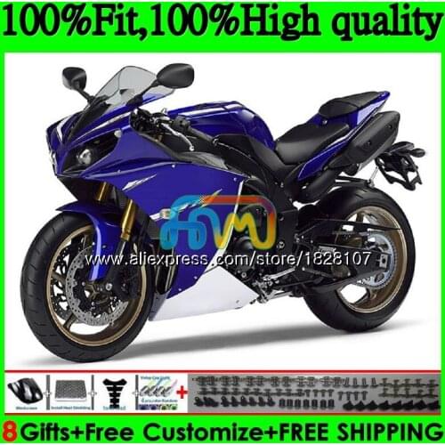 OEM Injection For YAMAHA YZF 1000 R 1 YZFR1 13 14 124BS.42 YZF-1000 Stock blue YZF R1 1000CC YZF1000 YZF-R1 2013 2014 Fairing
