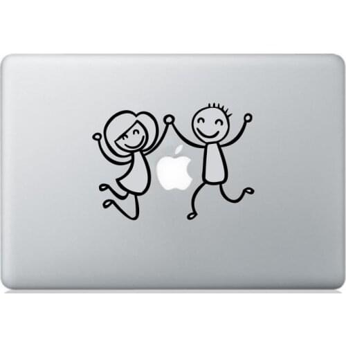 P01---Funny dance Laptop for Apple Macbook Pro Air Retina 11" 12 13 15 Vinyl 15.6 HP Acer Notebook reflective car decal sticker