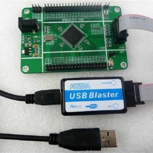ALTERA MAX II EPM240 CPLD Board & USB Blaster FPGA Programmer EPM240T100C5N Development kit