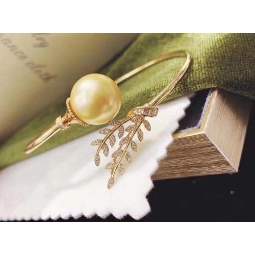 NEW ARRIVAL 925 Sterling Silver Bracelet Mountings ADJUSTABLE Bangle Findings Jewelry Parts Fittings Accessories for Pearls Bead