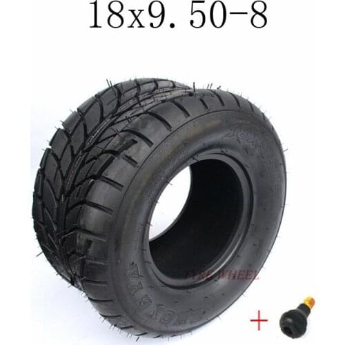 18x9.50-8inch Vacuum Tires For Electric Scooter GO KART KARTING ATV UTV Buggy Tubeless Rubber Tyre