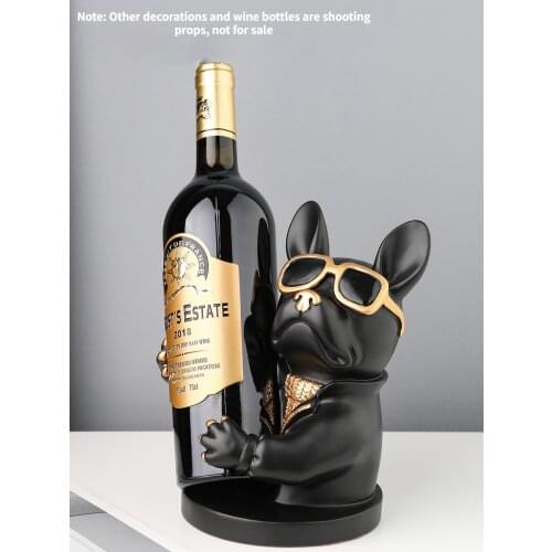 Modern light luxury wine rack decoration dining table decoration European creative wine cabinet decoration decoration