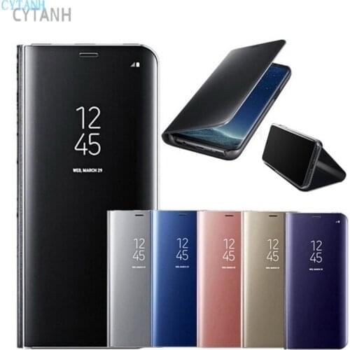 Mirror Flip Smart Case For Samsung Galaxy J5 2016 5.2" inch original shell For Galaxy J510FN Funda Back Phone Leather Cover