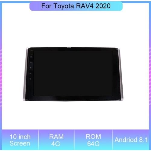 10 '' Android 8.1 Car Navigation Radio Receiver Video Player For Toyota RAV4 2020 Stereo Multimedia Player Auto Radio