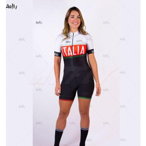 2020 Kafitt Girl Clothes Cycling Triathlon Skinsuit Sets Maillot Ropa Ciclismo Bicycle Jersey Bike Shirt Jumpsuit Kits Summer