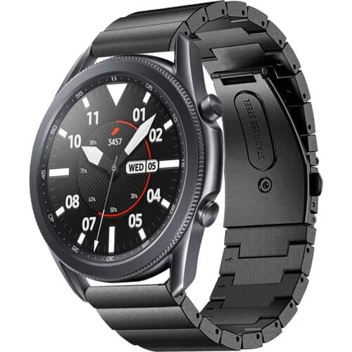 22mm Quick Release Metal Strap for Galaxy Watch3 Bands 45mm Stainless Steel Loop Watch Belt Galaxy Watch 46mm/Gear S3 Bracelet