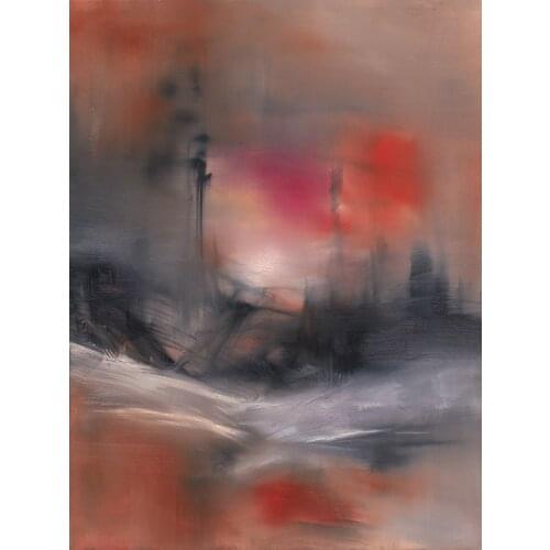 Abstract canvas prints giant poster Chinese artist masterpiece oil painting prints impressionism Mozart style Adagio home art