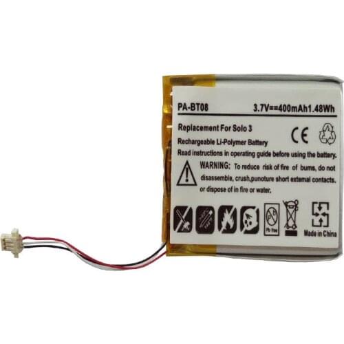 New 3.7V 400mAh Li-Polymer Battery for Powerbeats PRO headset charging box battery Rechargeable Accumulator pack Replacement