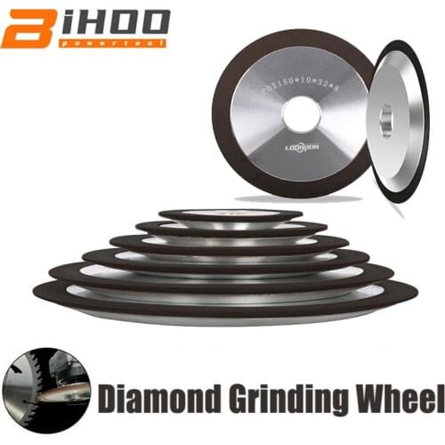 Diamond Grinding Wheel 75/80/100/125/150mm Cutting Disc Resin Bond Grinder For Tungsten Steel Milling Cutter Tool