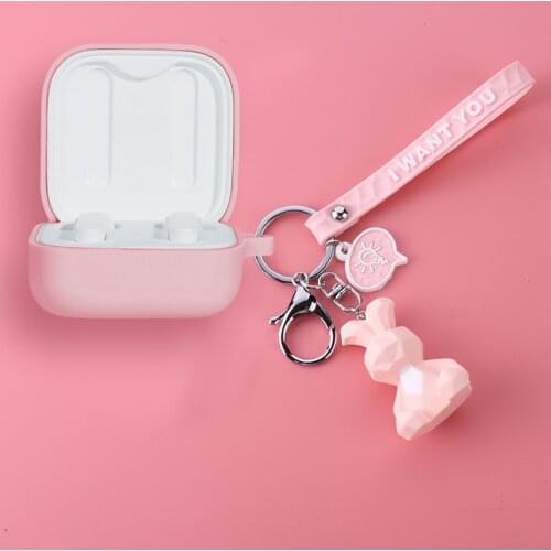 For Xiaomi Air 2 SE Case Cute Cartoon Keychain Silicone Earphones Cover for Xiaomi AirDots Pro 2 SE cover