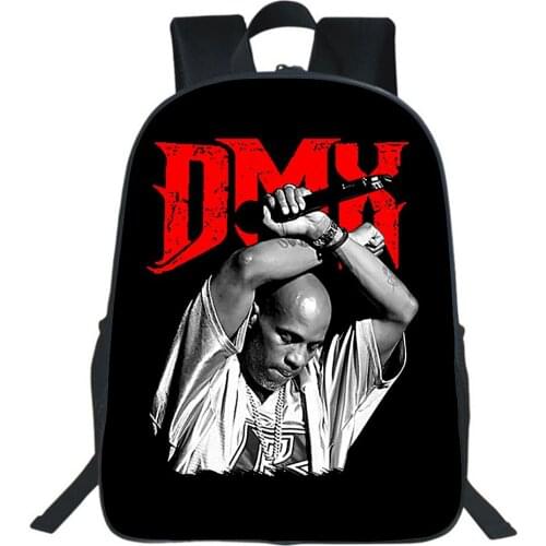 Dmx Backpack Children School Bags Boy Girl Bag 3D DMX Rapper Print School Bookbag Teen Mochila Kids Backpacks Casual Rucksack