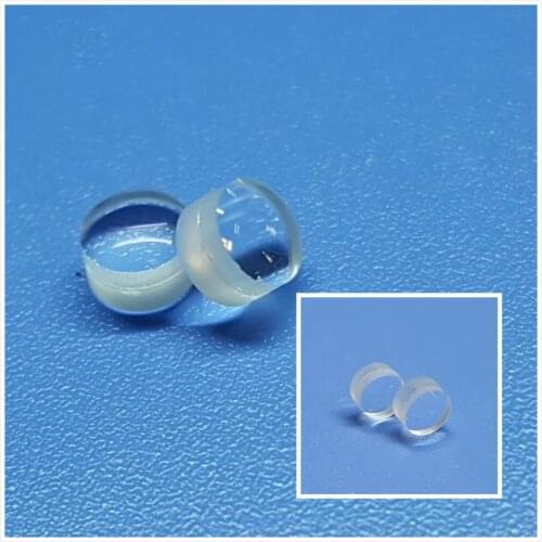 Diameter 5mm Focal 9.8mm Length High Quality Laser Glued Glass Focusing Lens