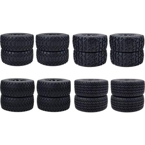 Short Course Truck Tires&wheels 4pcs 12mm Hex RC 1:10 for TRAXS SLASH Model car