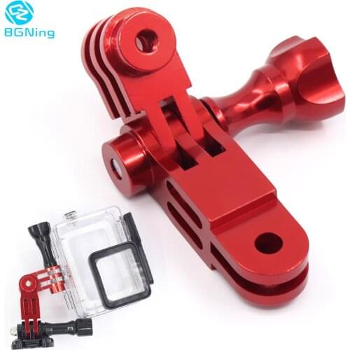 BGNing Camera Mount Bracket Extension Solid Durable Three Way Detachable Aluminum Pivot Arm for Gopro Max 8 7 6 Action Camera