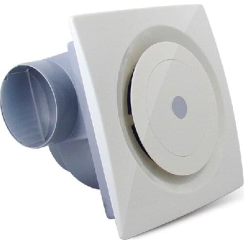 Round ceiling air vent for Home renovation ceiling exhaust fan round exhaust fan High performance engineering plastics white