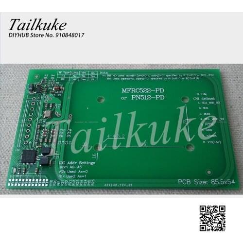 PN512 Module RFID/NFC Reader Module Compatible with MFRC522/523 Long Distance 70mm