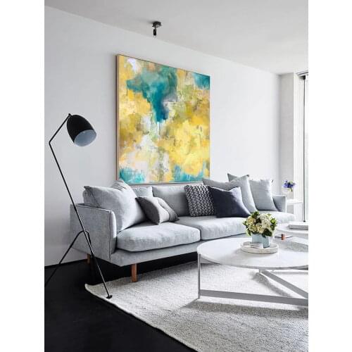 Wall Art Large Oil Paintings Hand Painted Wall Decor Modern Abstract Artwork Office Decor Pictures Original Painting on Canvas