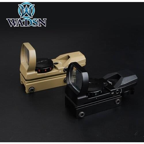 Aim-o Tactical Riflescope Multi Reticle Red/Green Dot Sight Huting Rifle Reflex Scope Sight Fit 20mm Picatinny Rail