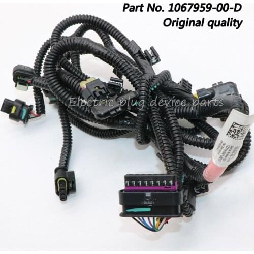 OE# 1067959-00-D Rear Bumper PDC Wiring Harness for Tesla Model 3 2017-2019 1067959 00 D 106795900D