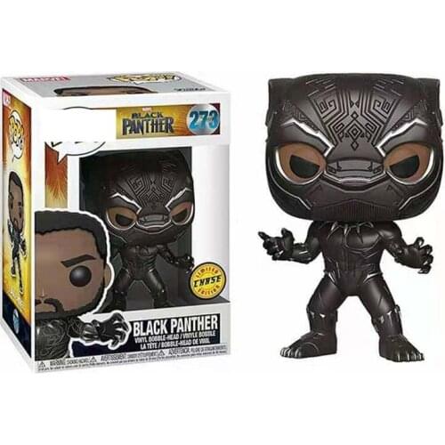 10CM Funko Pop Panther Chadwick Boseman With Box Figure POP Toys Collection Model Toy For Children